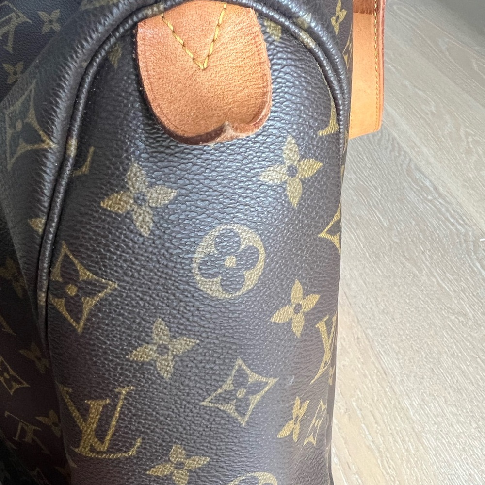 Louis Vuitton Brown Monogram Tote Bag